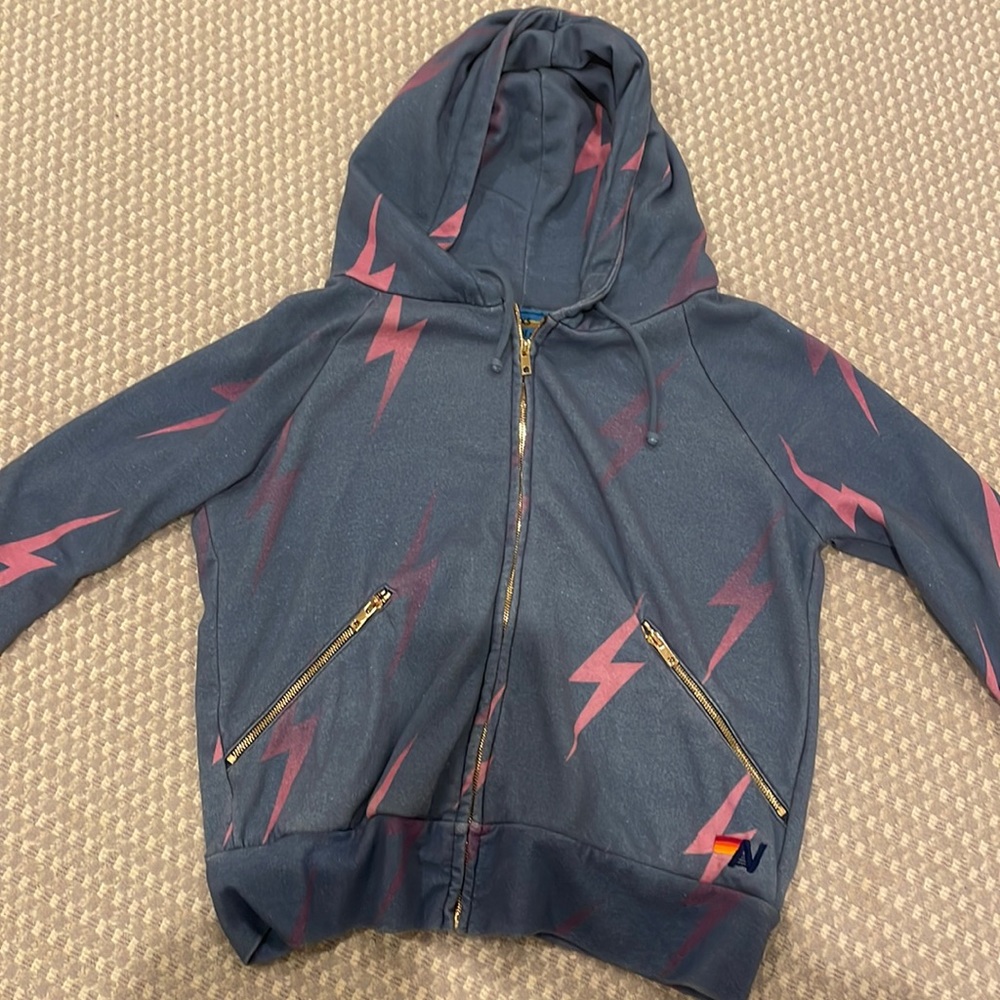 Aviator Nation Zip Up Sweatshirt Size XS